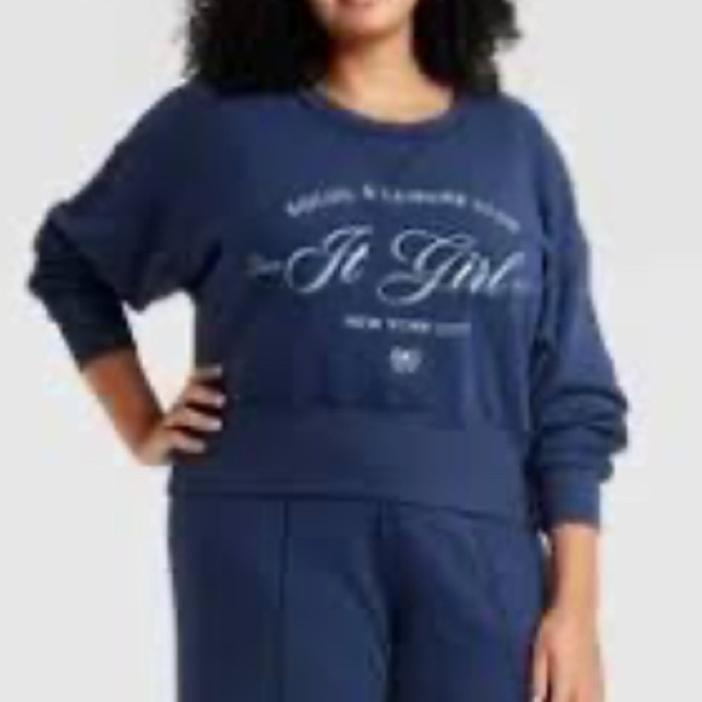 Navy Blue Sweatshirt